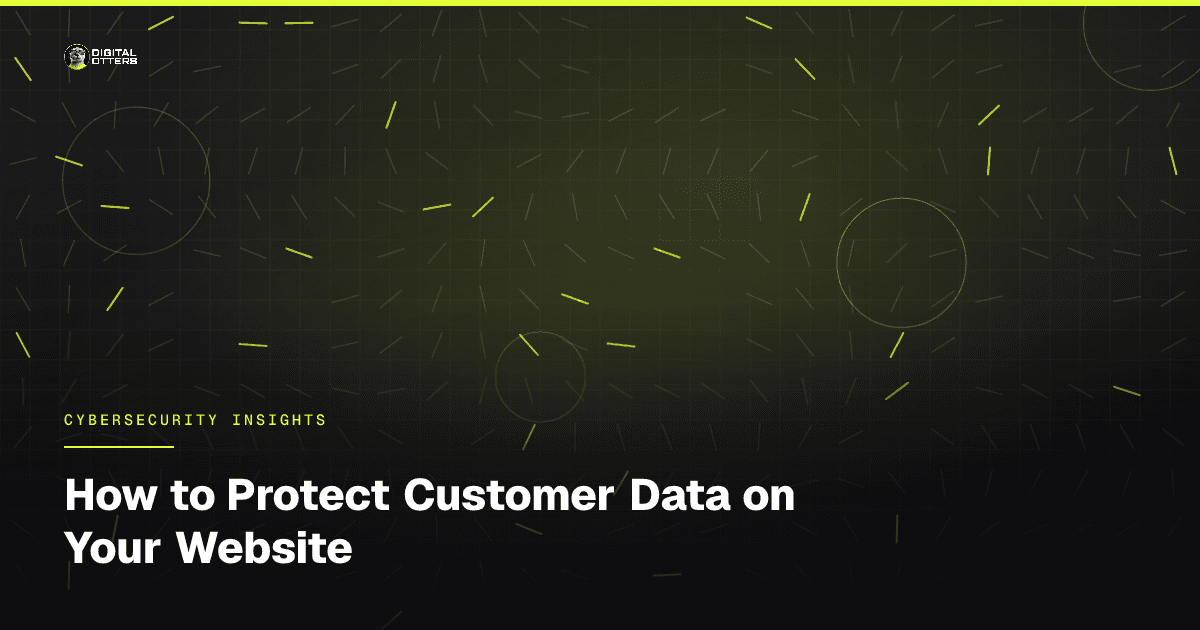 How to Protect Customer Data on Your Website - Digital Otters