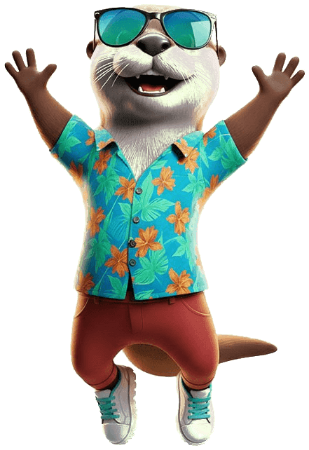 The Digital Otters developer mascot