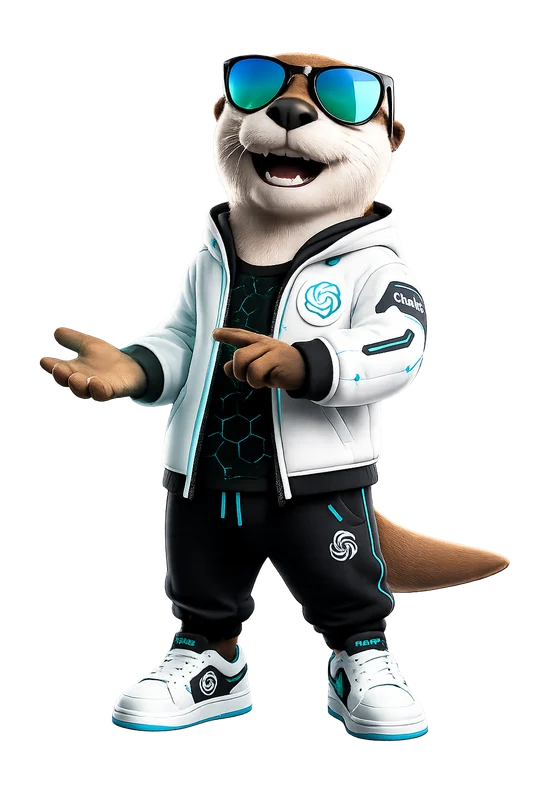 Otter mascot representing AI search