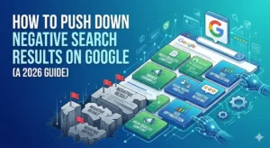 How to Push Down Negative Search Results on Google (A 2026 Guide)